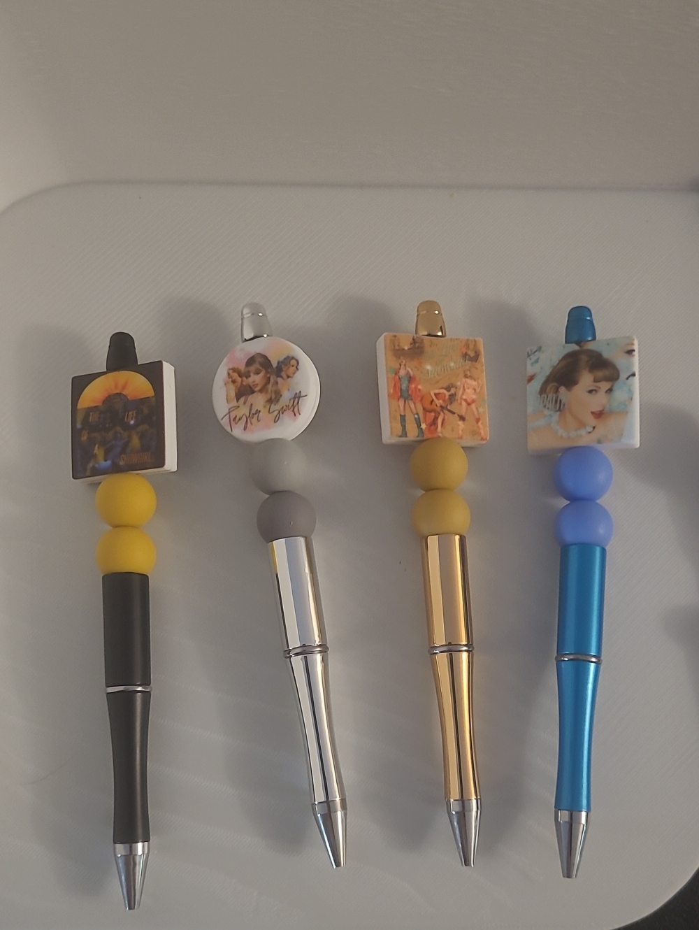 Handmade Singer Inspired Beaded Pens